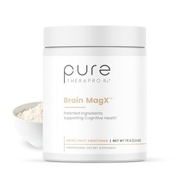 Pure Therapro Rx- Cerebro MagX, Suplemento Nootrópico de Apoyo Cerebral con Treonato de Magnesio Patentado y Citicolina,                              