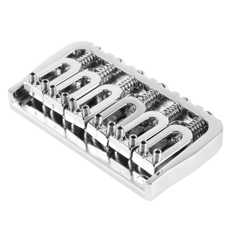 Electric Guitar Fixed Bridge Metal Adjustable Professional Guitar Fixed Bridge