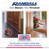 36" Mini Threshold or Door Bottom 1 1/4" Wide 3/8"-1/2"