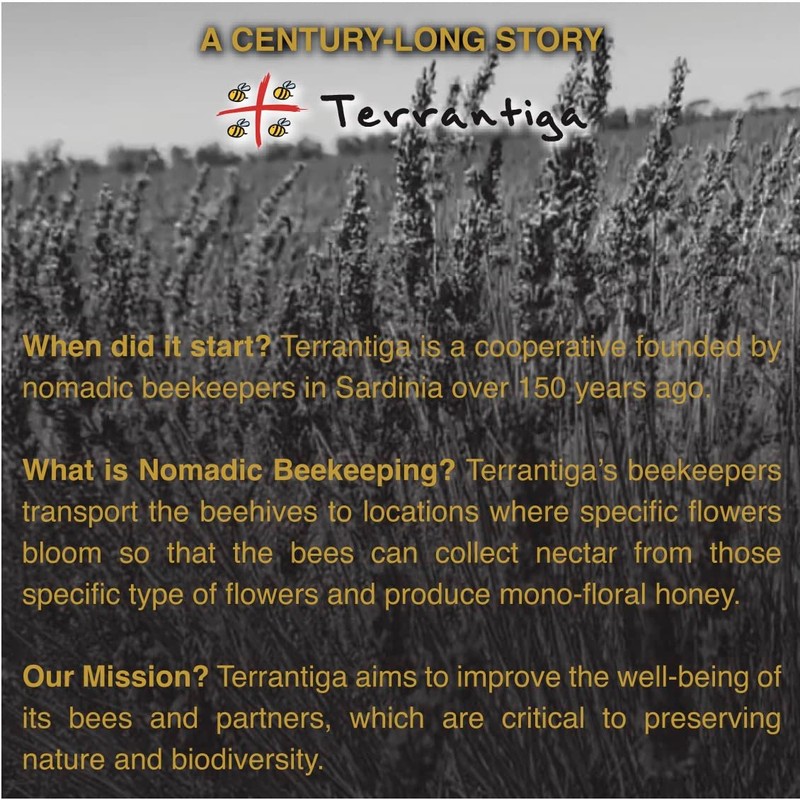 Wild Lavender Organic Raw Honey from Wild Lavender Flowers, Artisanal