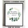 Numbers 6:24"The Lord Bless You and Keep You." Eucalyptus Botanical