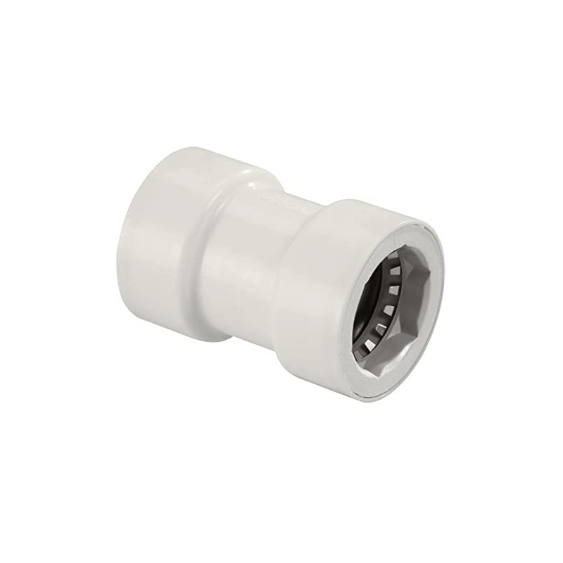 Orbit 33776 Coupling PVC-Lock, 1/2", White