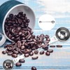 2 Pieces Stainless Steel Coffee Spoons, 2 in 1 Teaspoon,