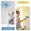 10" Ceiling Paint Roller with Shield, Ceiling Roller Splatter Guard