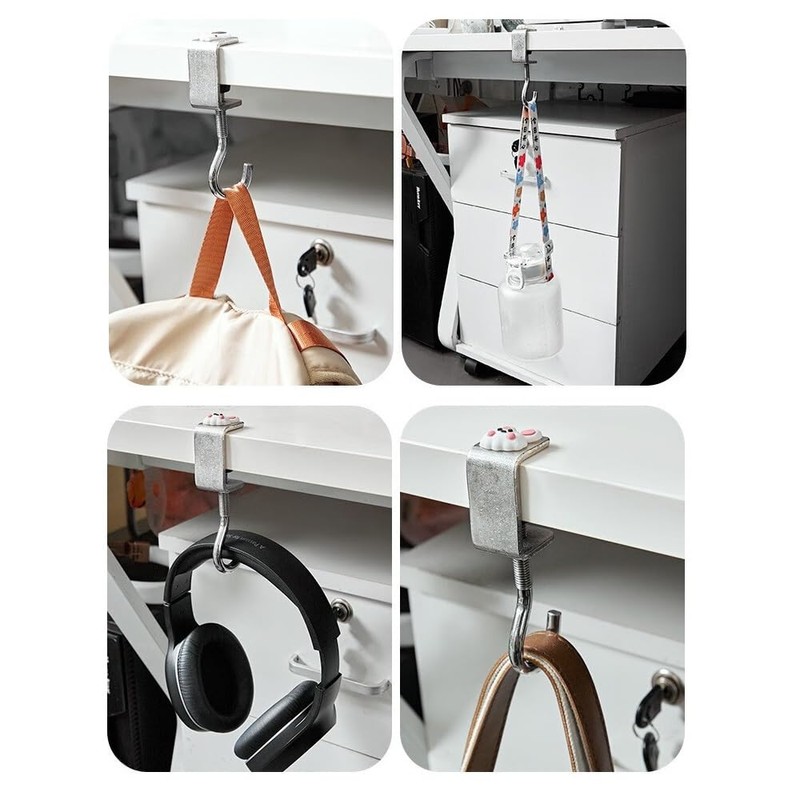 MULT Desk Side Hook, Bag Hanger, Around Desk, Bag Hanger,