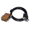 RIKYJIC DB25 25-pin Male to DB9 9-pin Male RS232 Data