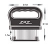 ZXZ Meat Tenderizer, 48 Stainless Steel Sharp Needle Blade, Heavy