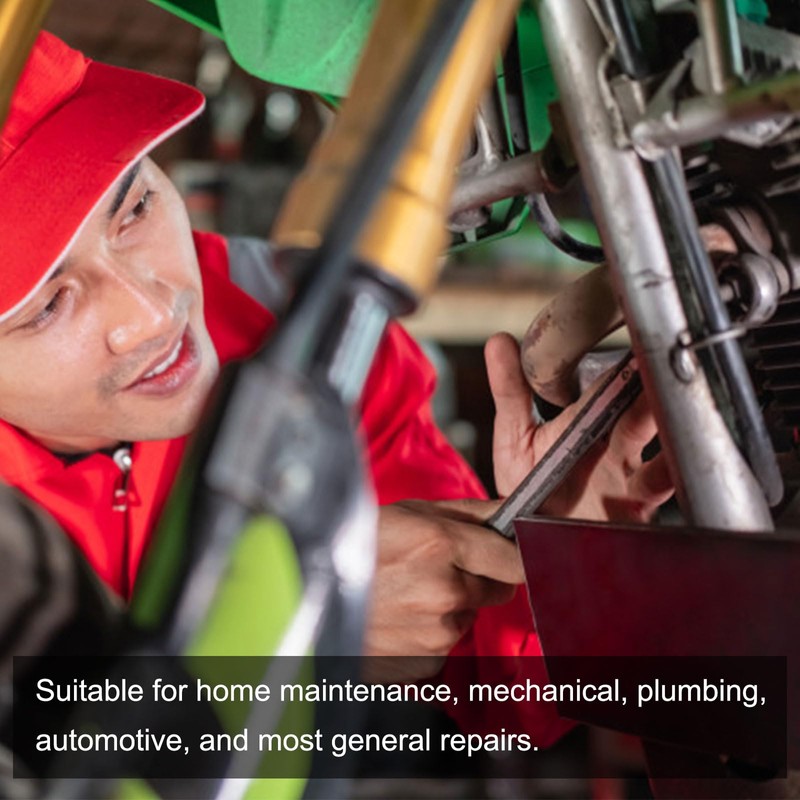 HARFINGTON Offset Box End Tubular Handle Wrench 1-7/8" CR-V 12