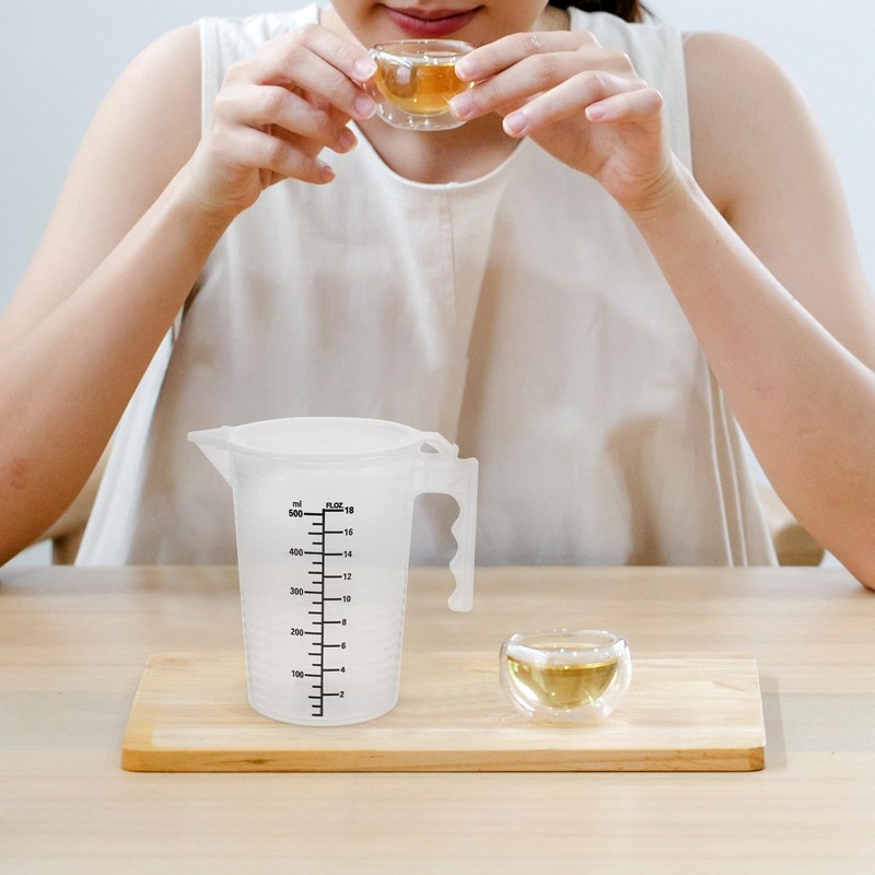 Alipis Large Capacity Reusable Measuring Cup - 500 ml Plastic