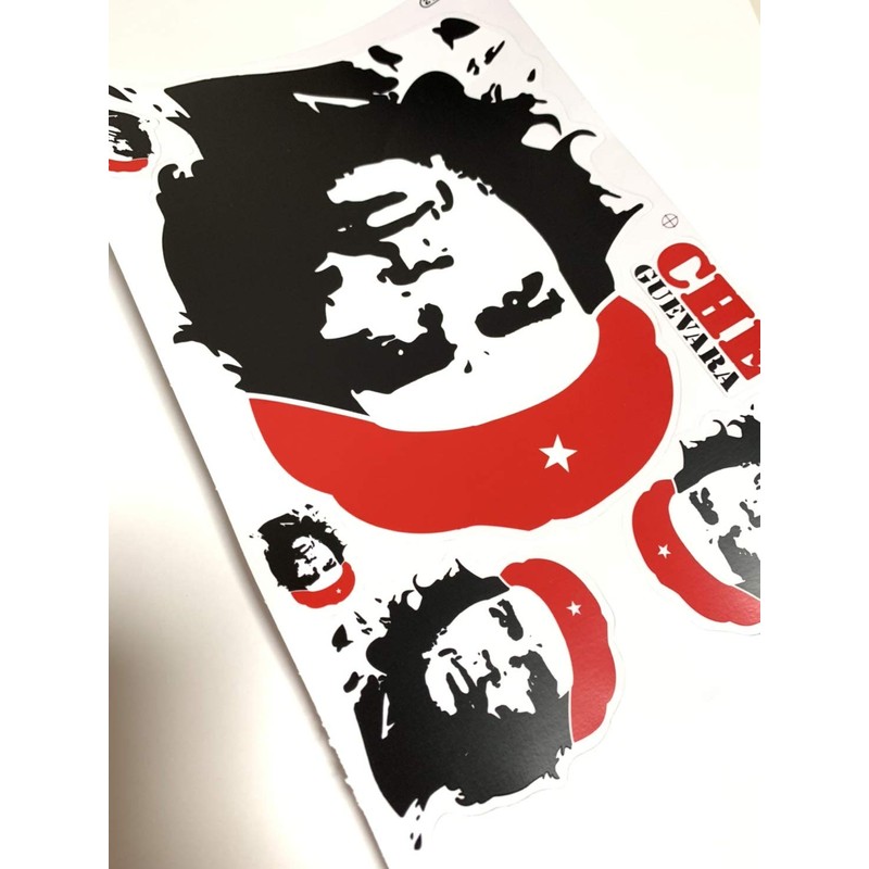 XIAXIN Waterproof PVC Che Guevara Sticker Set Guevara Cuban Castro