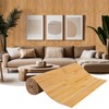 EYAYEN Natural Bamboo Wall Panel for Interior Wall Decor, Pole