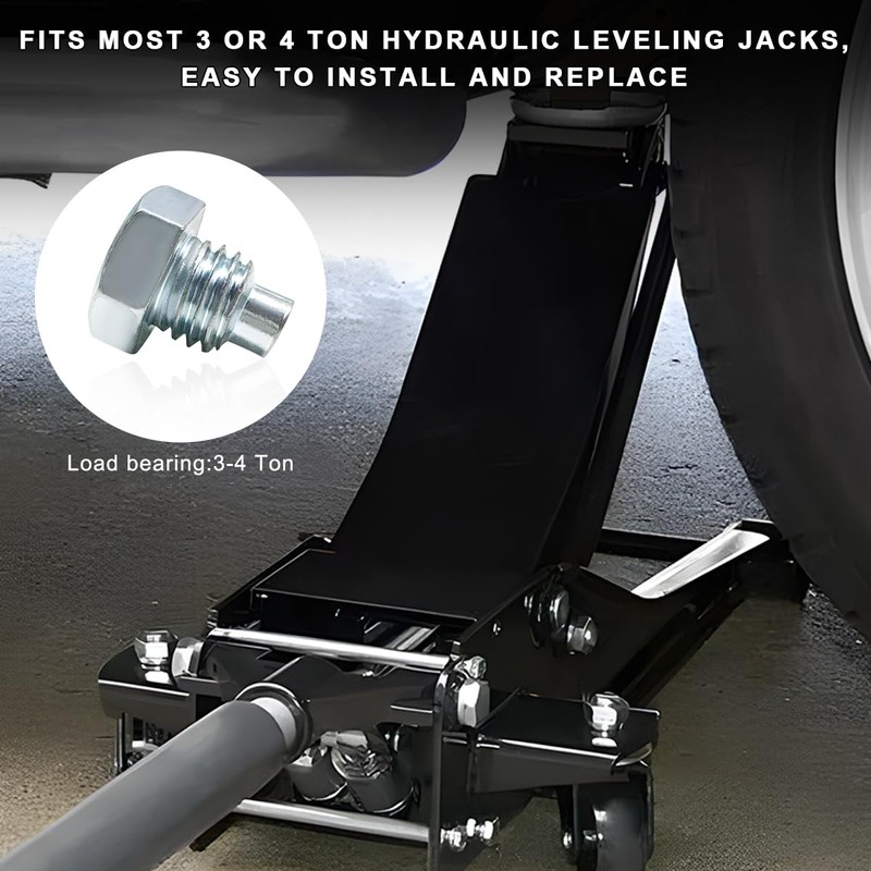 ZNDAW 2PCS Car Floor Jack Handle Bolts, 3 Ton 4