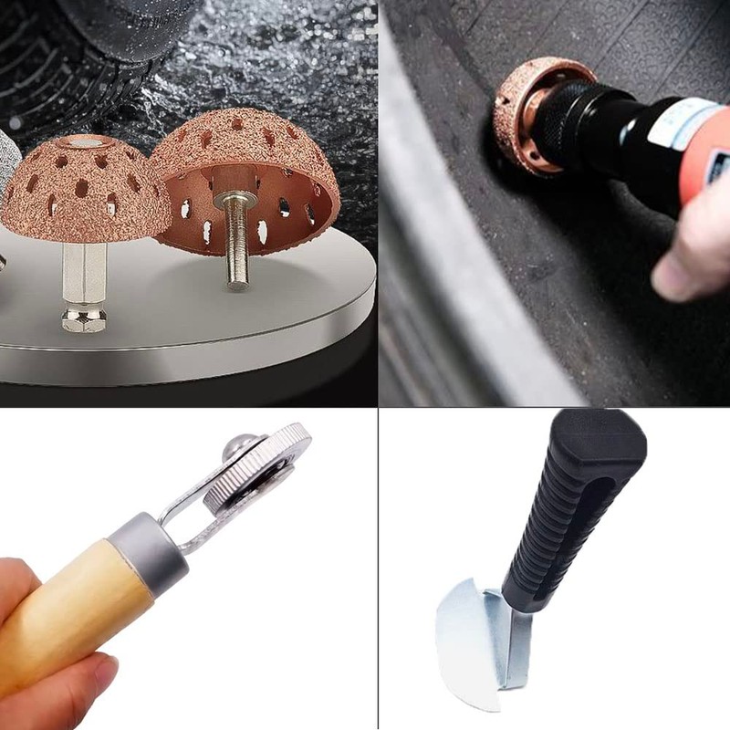 Ausfyyam Tire Repair Patch Tools Tire Buffing Wheels 42 mm