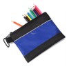 3pz Bolsa De Herramienta Pequeña Con Cremallera, Impermeable Color Azul