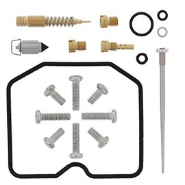 All Balls Racing 26-1091 Carburetor Rebuild Kit Compatible with/Replacement For Suzuki LT-A 400 F King Quad 4WD 2008-2010, LT-A 400 King Quad 2WD 2008-2009, LT-F 400 F King Quad 4WD 2008-2010