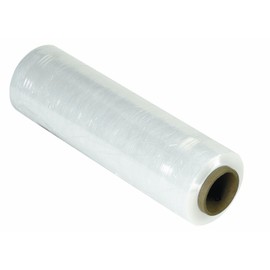 Aviditi 18" x 1500' Blown Hand Stretch Film, Clear, 80 Gauge, For Protecting Packages During Shipping and Storage, 4 Rolls