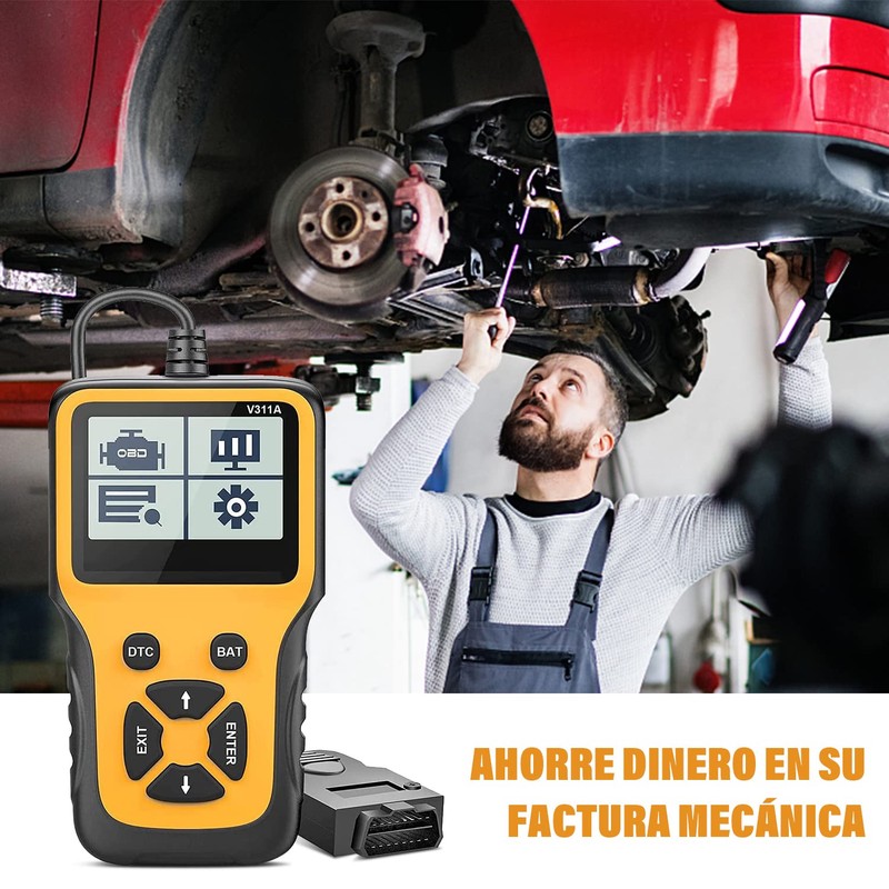 Escáner de Coche SEASKY OBD2 Escáner de Coche Escáner de