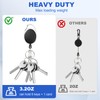 SDLDEER 60 Pack Badge Reels Bulk Retractable Badge Holders with