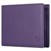 VON HEESEN Men's Leather Wallet with RFID Protection - Genuine