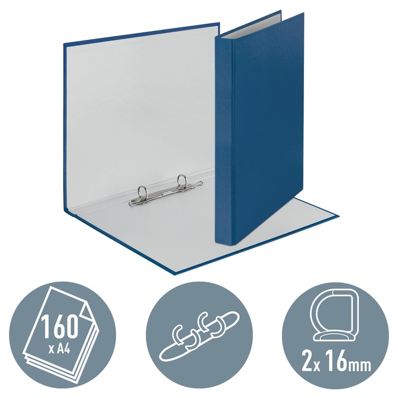 Leitz 42090035 Ring Binder (A4, Maxi 2, Rings, 16 mm)