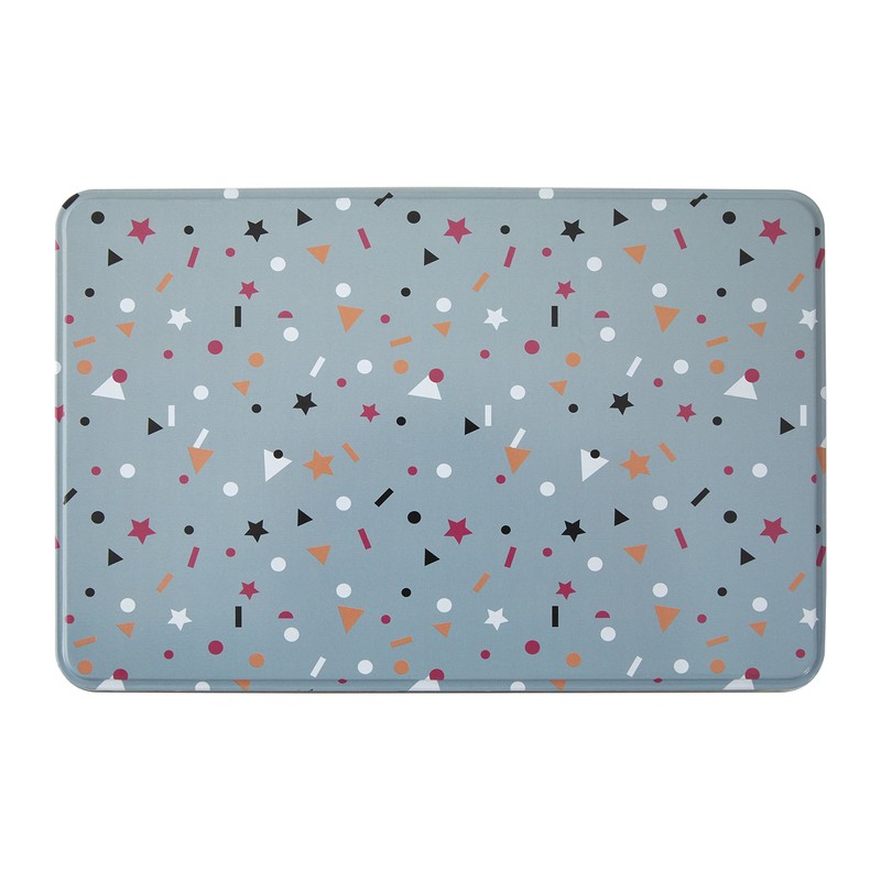 Premier Housewares 507313 Kitchen Storage Tin, Rectangular, Multi-Colour, Set of