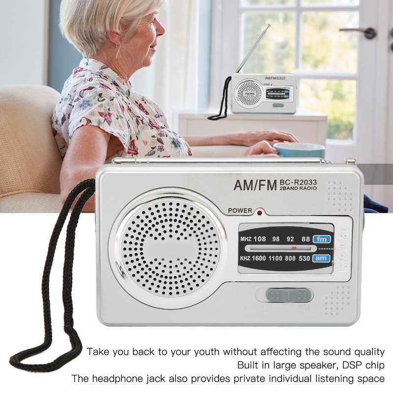AM FM Transistor Radio DSP Chip Portable Pocket Mini Radio