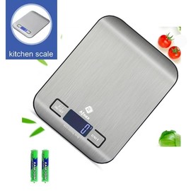 Afnax Digital Kitchen Scale, Food Scale, Weight Scale, Weighing Food Scale, 5kg / 11lb, Tare Function, Multiple,Cooking, Scale Baking, LCD Backlit, Precisions Scale (AF-KDS12)