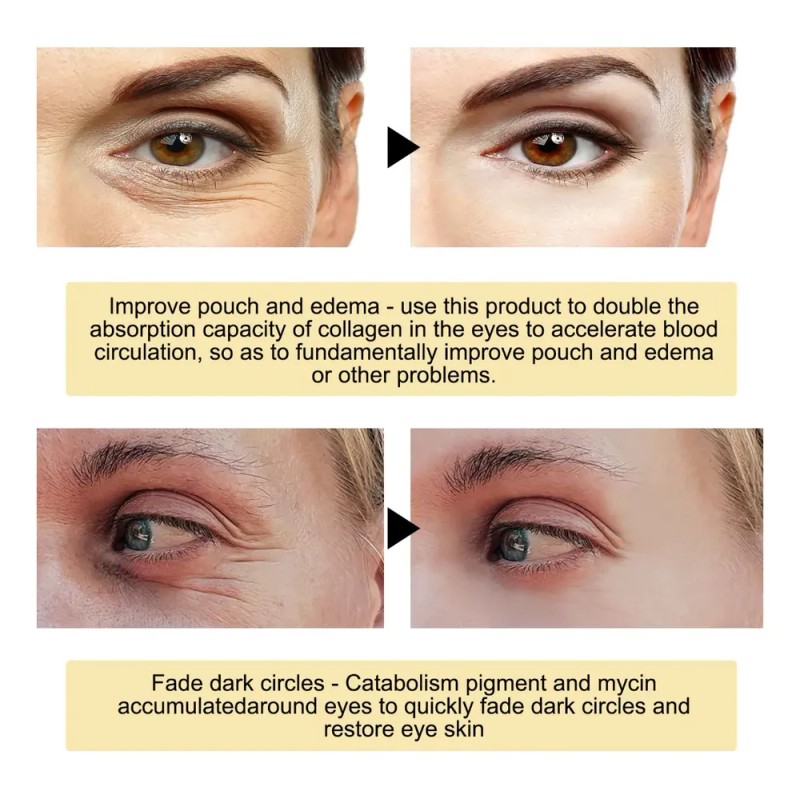 Parches Eelhoe 24k Gold Eye Treatment Mask 60u