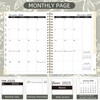 Knagsfa 2025-2026 Monthly Planner, Jul.2025-Jun.2026 Weekly Monthly Planner 6.5"x8.5" with