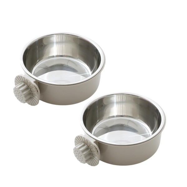 HaNaRuNa Small Animal Food Bowl Feeder Bait Water Container Fixed