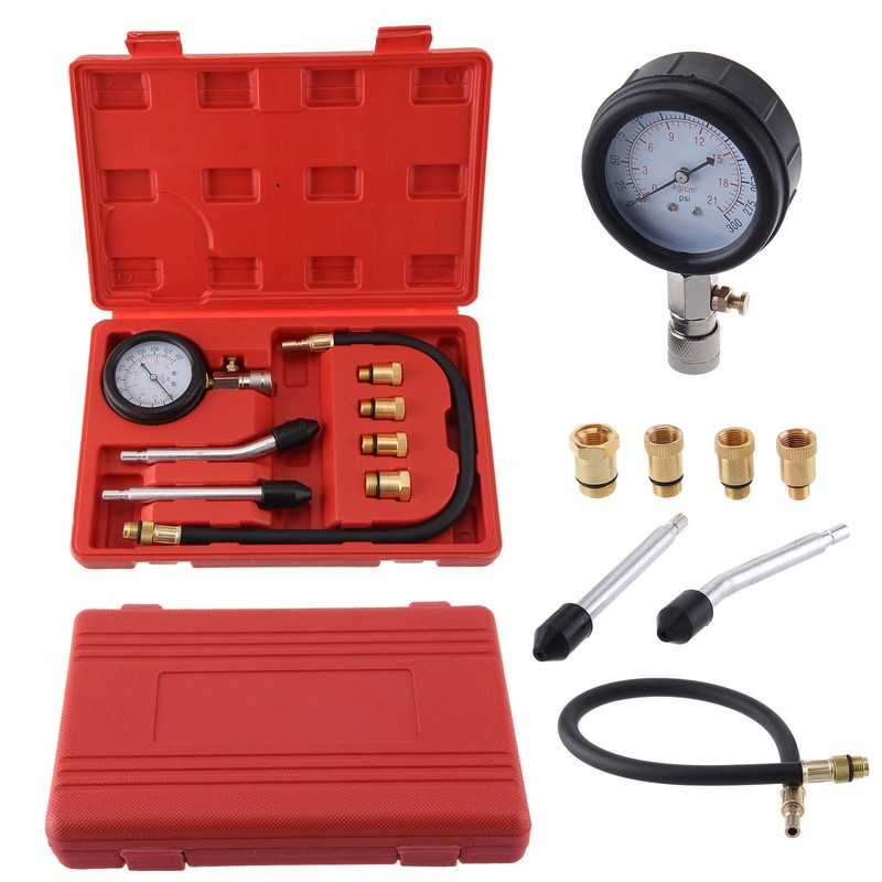 Trintion Engine Compression Test Kit Compression Tester Automotive Petrol Pressure