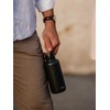 EQUA Timeless Stainless Steel Water Bottle, 600 ml, BPA-Free, Leak-Proof,
