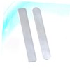 Baluue 2pcs Glass Nail Files Nanometer Nail Buffers for Manicure