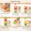 Portable Electric USB Juicer Blender Cup, Mini Blender for Shakes