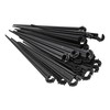 cozyou 50 Pcs Irrigation Support Stakes for 1/4-Inch Tubing Hose