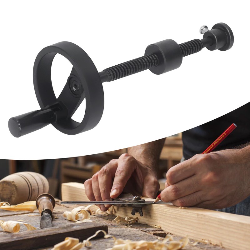 Workbench Vise Screw T16x220MM Self Locking Good Bearing Fixture with