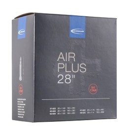 Schwalbe Unisex's AIR Plus Cycle Tube, Black, 700 x 37-47C