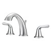 Project Source Chrome 2-handle Widespread WaterSense Bathroom Faucet w/Drain