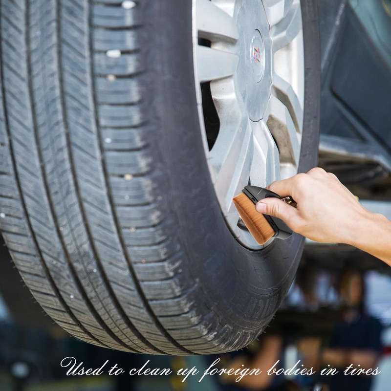 HAICN Car Applicator Brush Tyre Shine Applicator No Scratch Cleaning