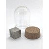 Elemental Specimen Samarium Sm (0.4 inch (10 mm) Cube, Engraved