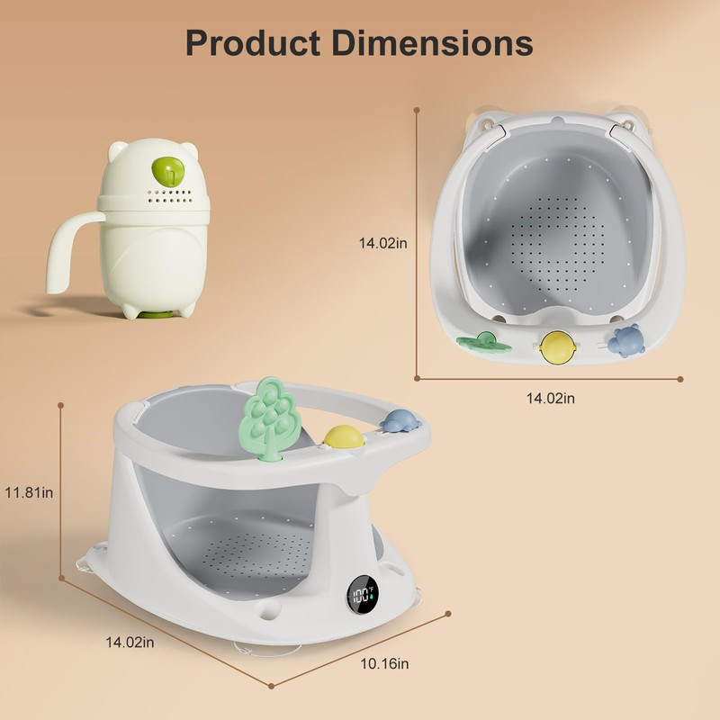 Baby Bath Seat for Babies 6 Months & Up -