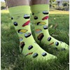 Mens Dress Socks,EmaoFun Funny Fancy Colorful Casual Pattern Crew Socks(Grazing