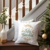 GRAVURZEILE Cushion with Christmas Motif - Feliz Navidad - Christmas