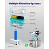 Lawfery Cat Water Fountain Filter Replacement, 6 Filters and 6