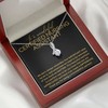 Certified Nursing Assistant Necklace Message Card Box Alluring Mahogany -