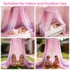 Mosquito Net Bed Canopy for Girls, Princess Bed Canopy Curtains