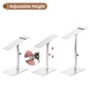 sourcing map Shoe Display Stand 2 Pack Adjustable Height High