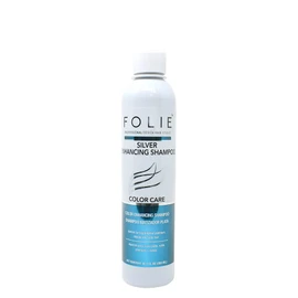 Shampoo Matizador Plata 300ml Rayos, Canas Y Rubios Folie Profesional
