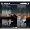 Rexka 10pcs Front Bumper Support Splash Shield Under Cover Nylon