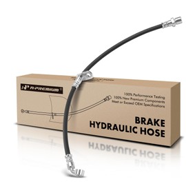 A-Premium Rear Driver Brake Hydraulic Hose Compatible with Subaru Models - Forester 2009 2010 2011 2012 2013 2.5L - Replace# 26591SC011